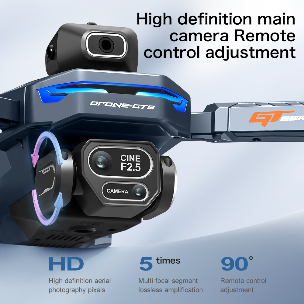 NOWY Dron GT8 HD RC 4K Profesj – Drone Camera Night Vision recenzja i cena