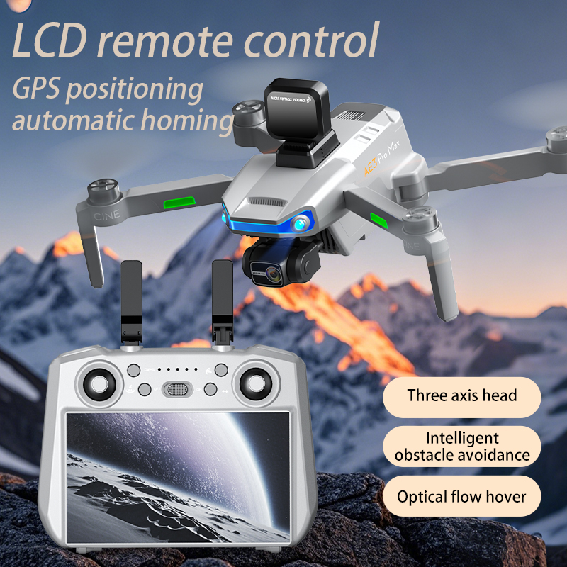 AE3 PRO Max NEW LCD SC GPS Dro – Drone Camera With Gimbal recenzja i cena