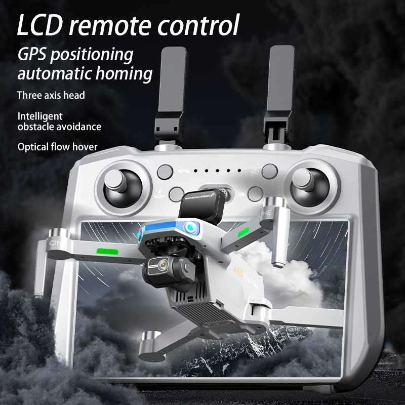 AE3 PRO Max NEW LCD SC GPS Dro – Drone Camera With Gimbal recenzja i cena