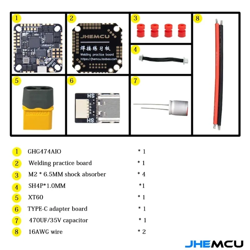 Kontroler lotu JHEMCU GHG474AI – Betaflight Fc F4 recenzja i cena
