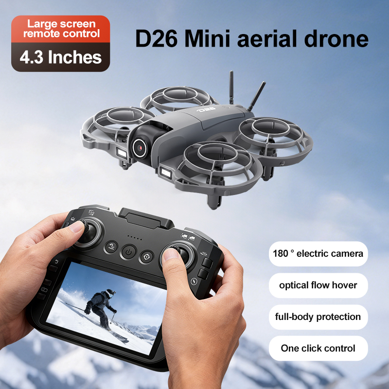Dron D26 4K Aerial HD 180 °    – Drone Camera Night Vision recenzja i cena